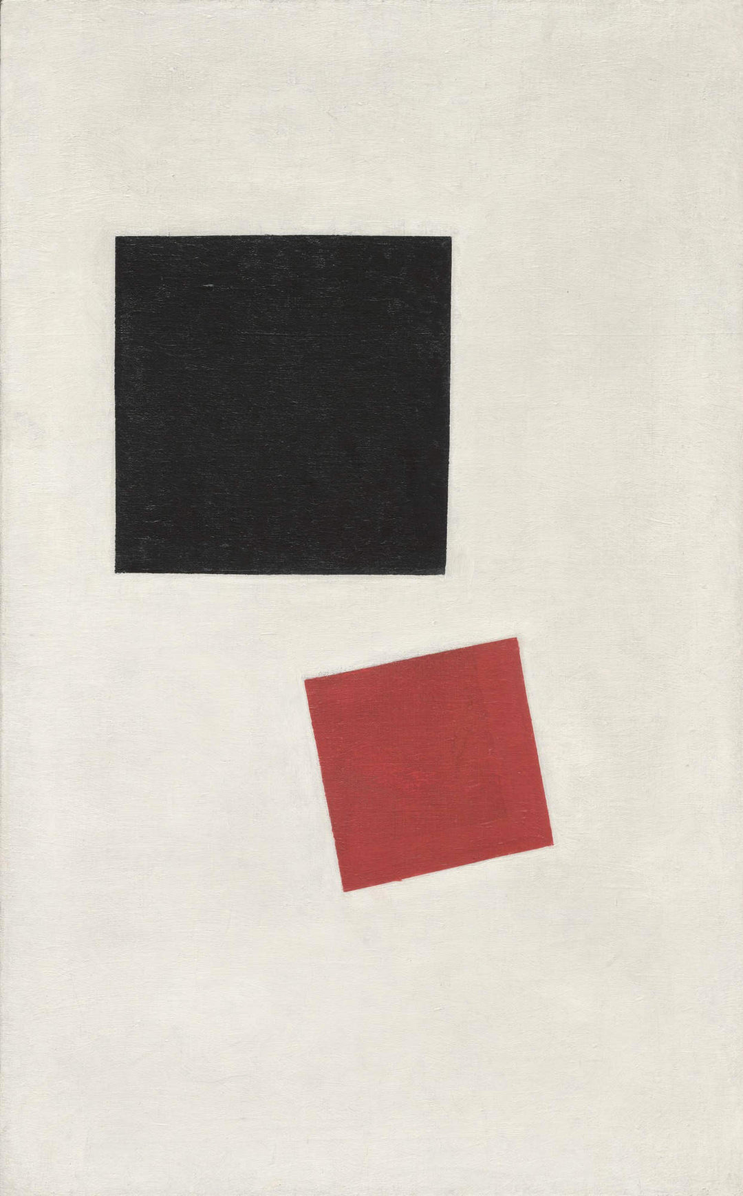 Black Square and Red Square Painting by Kazimir Malevich