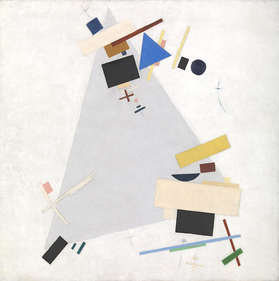 Dynamic Suprematism Painting by Kazimir Malevich