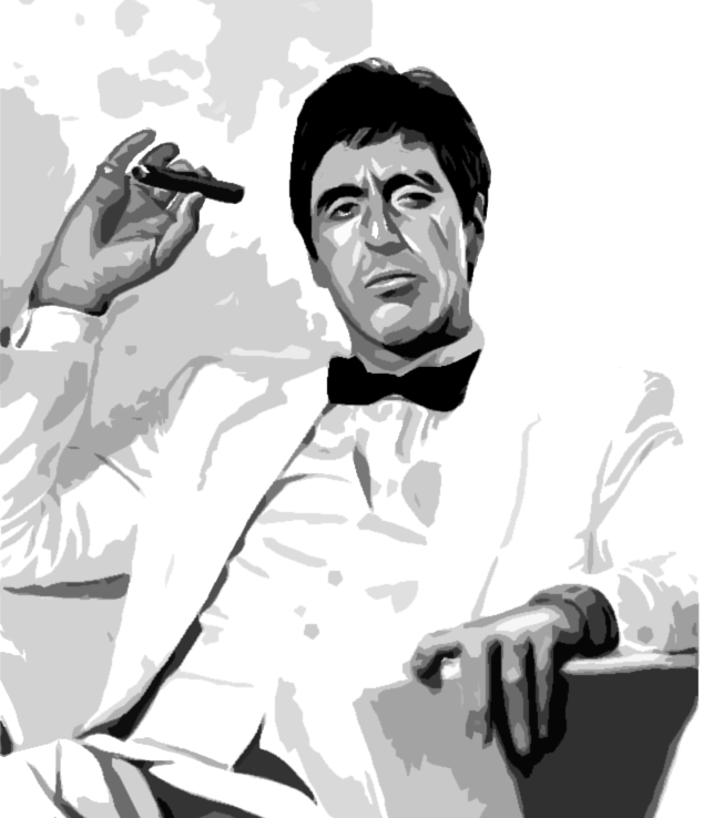 Scarface Movie Art Collection | Custom Oil Paintings of Iconic Scenes