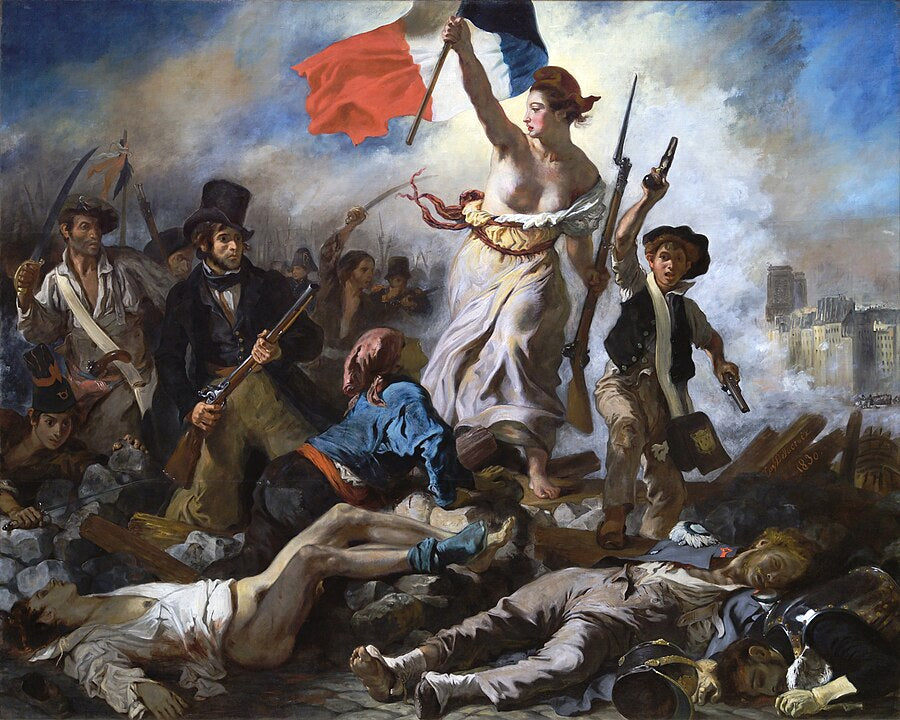 The Liberty Leading the People by Eugène Delacroix