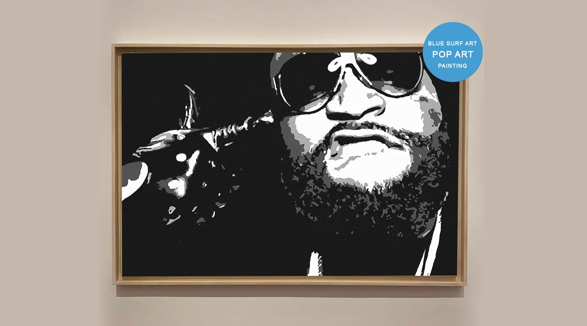 Completion of the Rick Ross Pop art painting 
