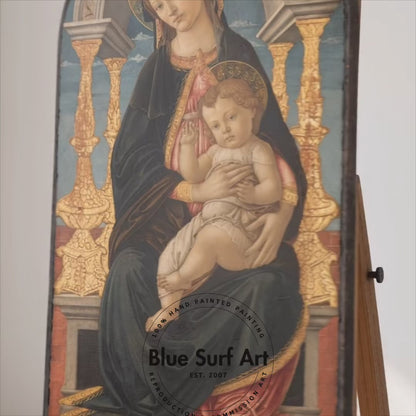 Botticelli Madonna and Child | Hand-Painted Oil Painting Reproduction