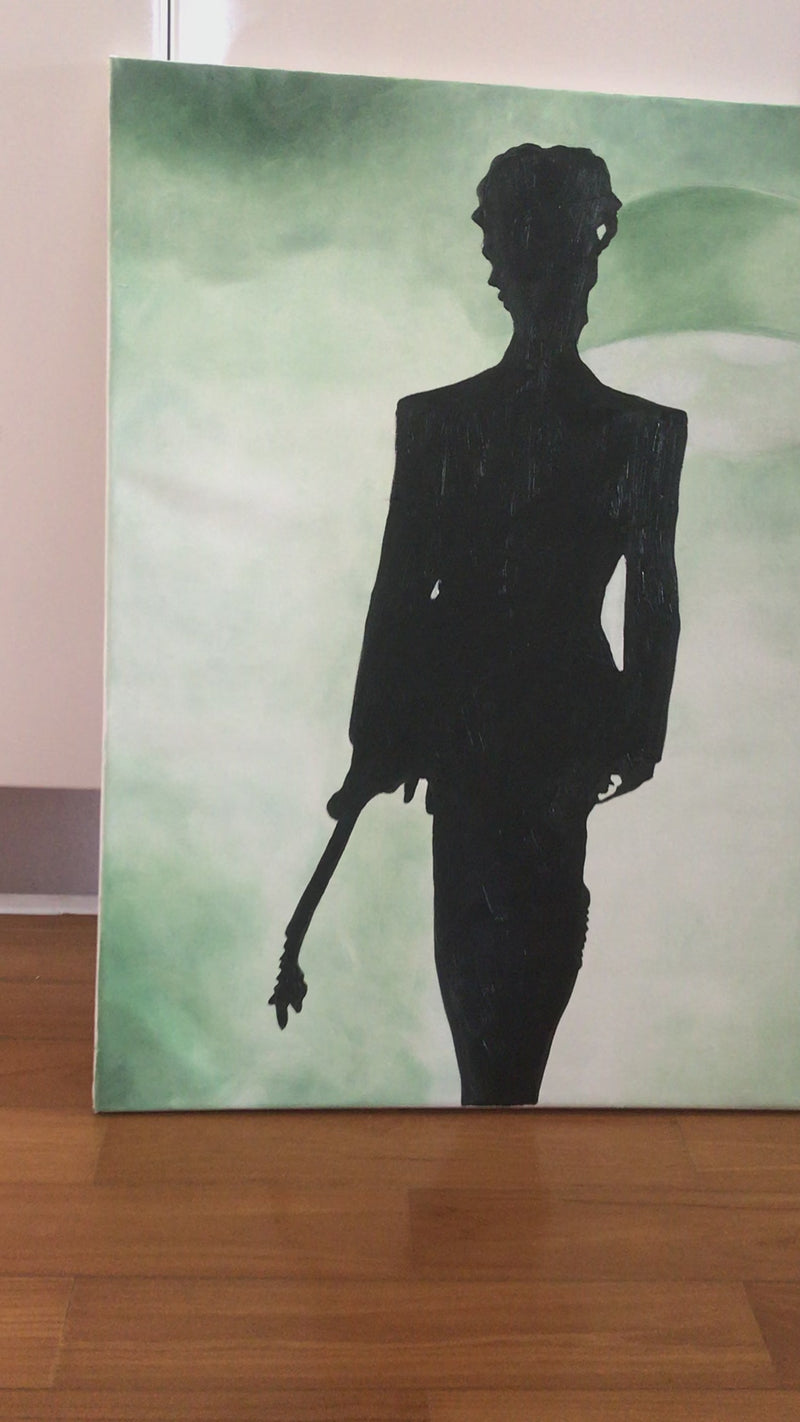 Prince Rogers Nelson Wall Art Prince on Stage Music Performance Art, prince canvas art painting handmade art Blue Surf Art