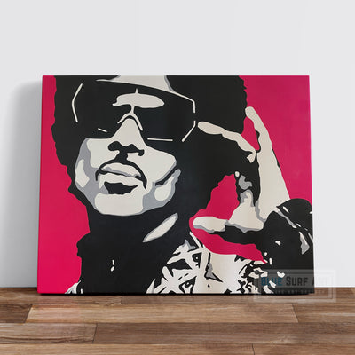 Prince Rogers Nelson Pop Art Original Wall Art Hand Painted Painting by Blue Surf Art