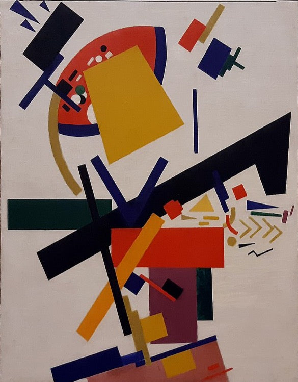 Suprematism Painting by Kazimir Malevich