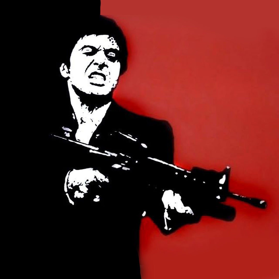 Scarface Oil Paintings Hand-Painted Art Inspired by the Legendary Film