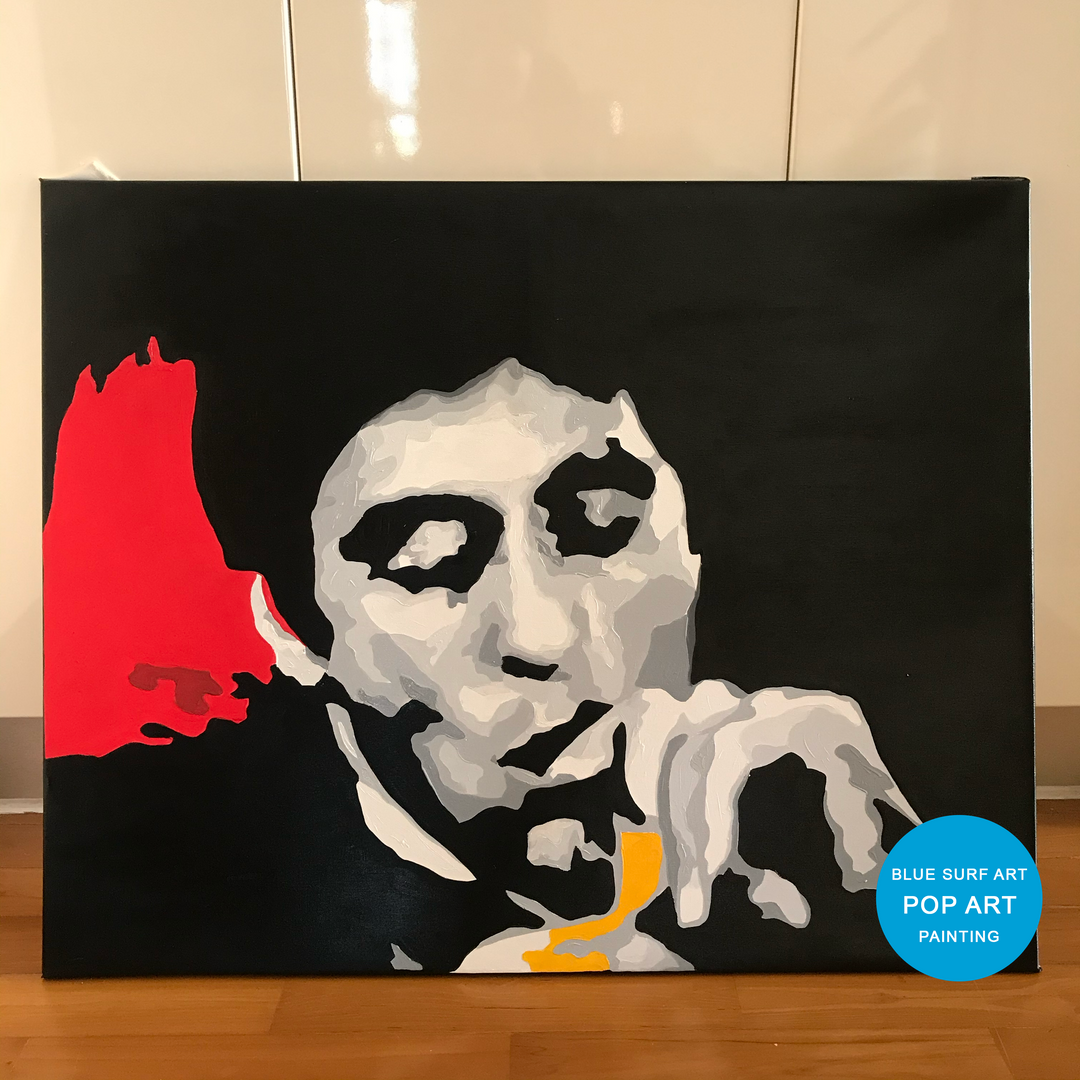 Scarface Al Pacino Pop Art Painting