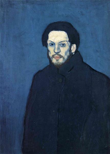 Self-Portrait Pablo Picasso's Blue Period