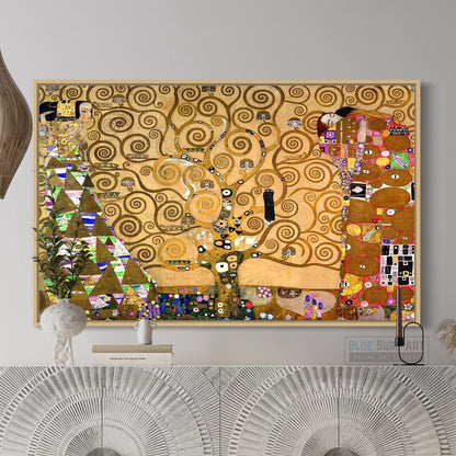 The Tree of Life, Stoclet Frieze full version Gustav Klimt