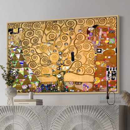 The Tree of Life, Stoclet Frieze full version Gustav Klimt