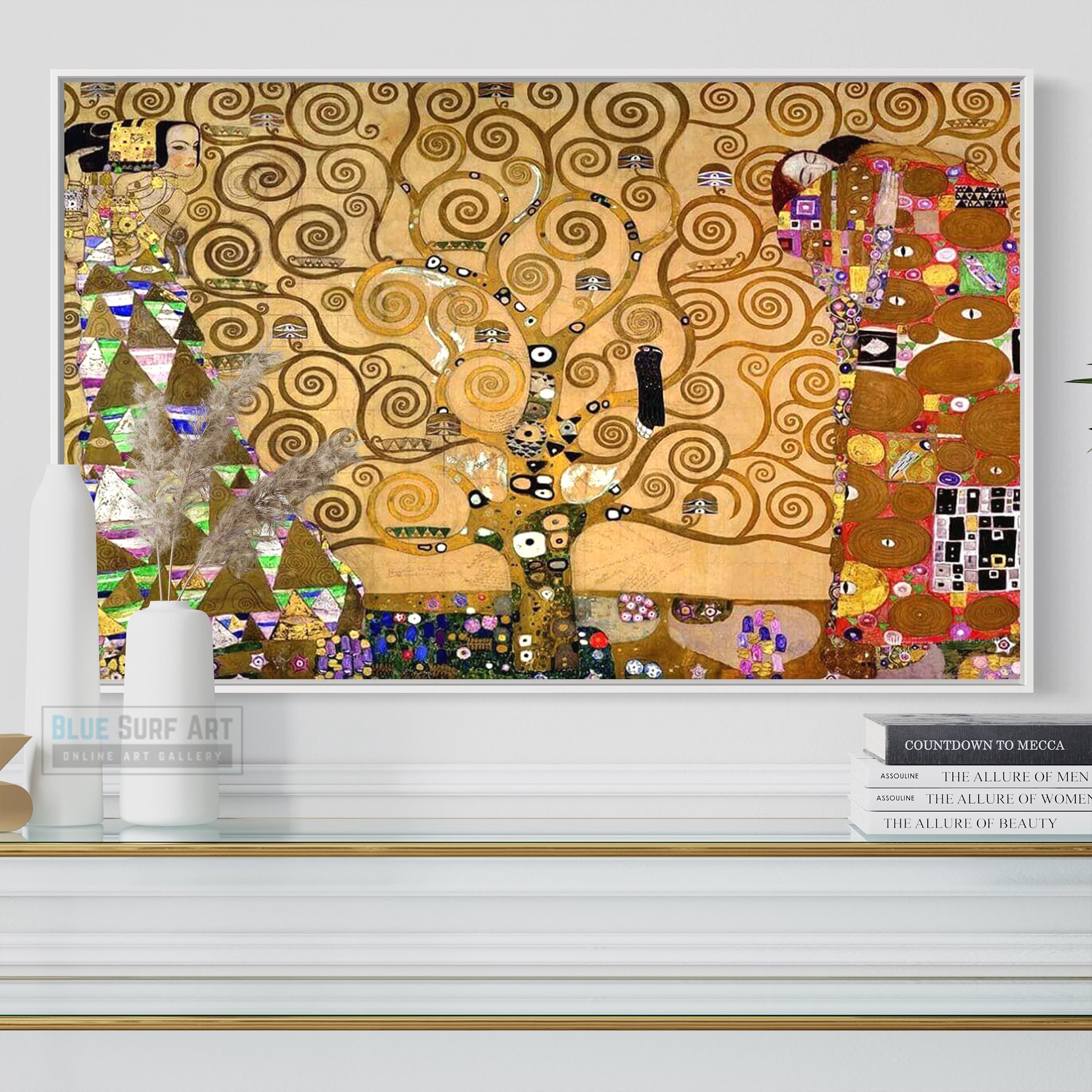 The Tree of Life, Stoclet Frieze full version Gustav Klimt