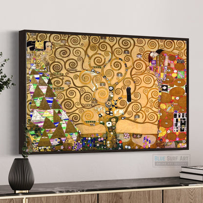 The Tree of Life, Stoclet Frieze full version Gustav Klimt