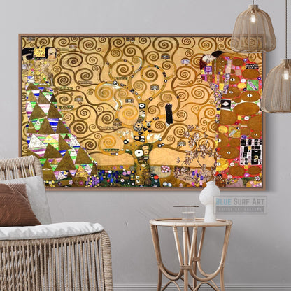 The Tree of Life, Stoclet Frieze full version Gustav Klimt