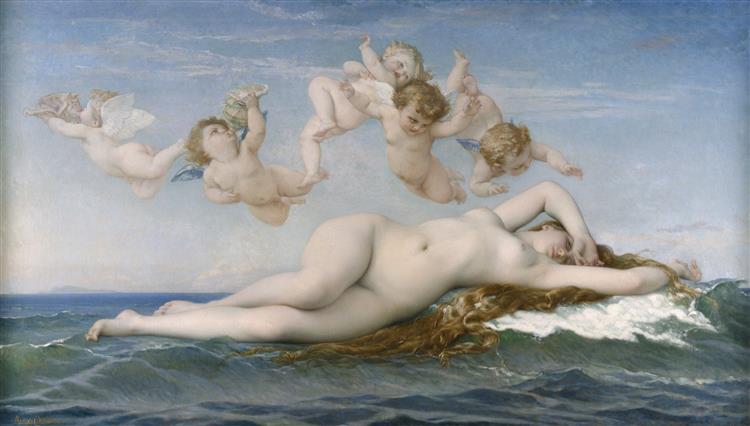 Birth of Venus by Alexandre Cabanel