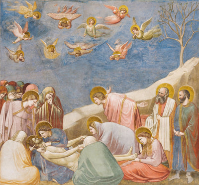 Lamentation (The Mourning of Christ) by Giotto di Bondone Reproduction for Sale