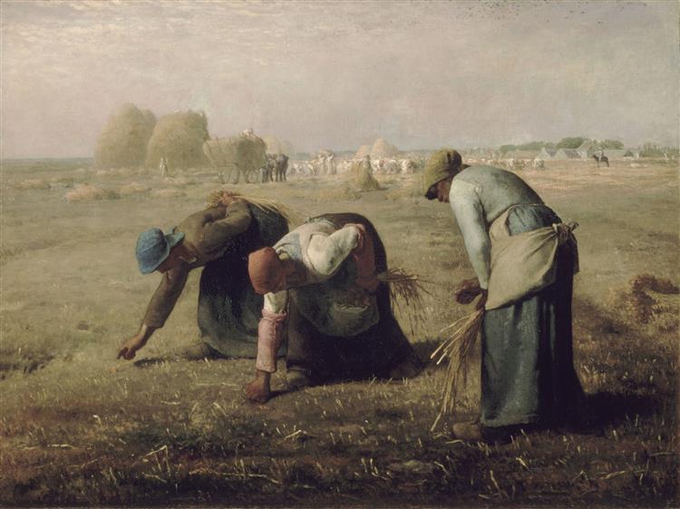 The Gleaners  by Jean-Francois Millet