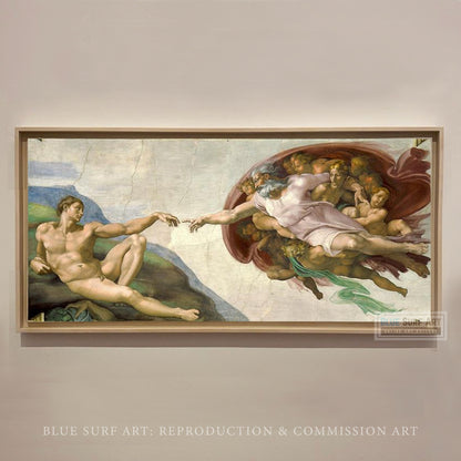 The Creation of Adam by Michelangelo for sale