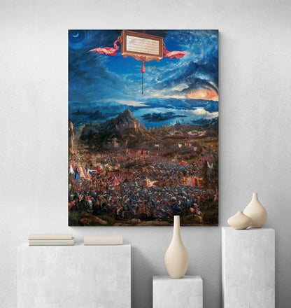 The battle of Issus by Albrecht Altdorfer
