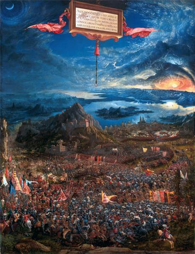 The battle of Issus by Albrecht Altdorfer