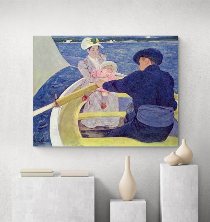 The boating part 1894 Reproduction Wall Art Painting