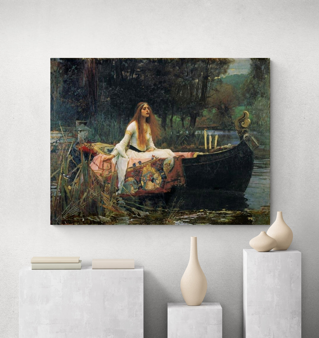 The Lady of Shalott  by John William Waterhouse in show room