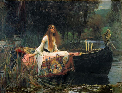 The Lady of Shalott  by John William Waterhouse