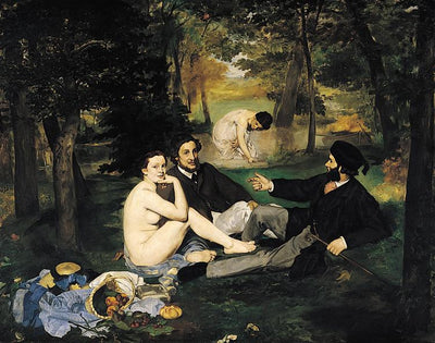 Le Déjeuner sur l'herbe by Edouard Manet