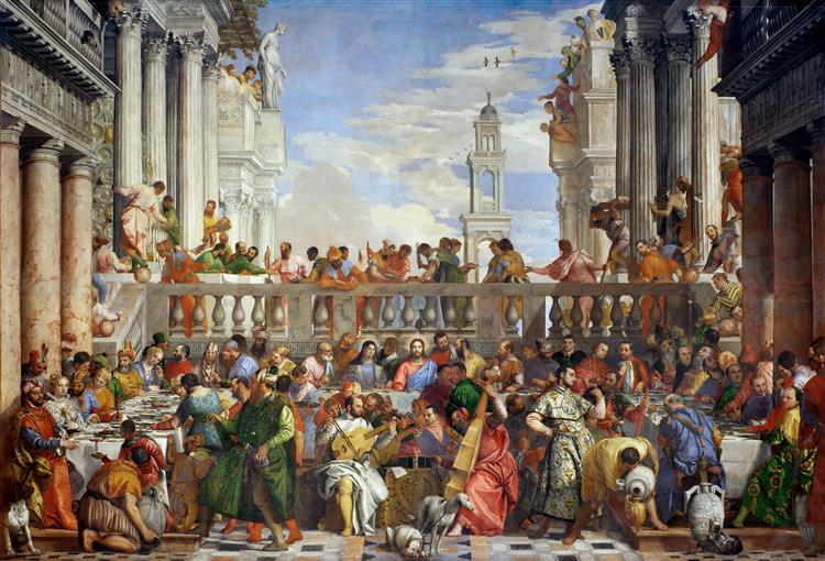 The Wedding Feast at Cana  by Paolo Veronese