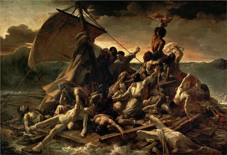 "The Raft of the Medusa" by Théodore Géricault 