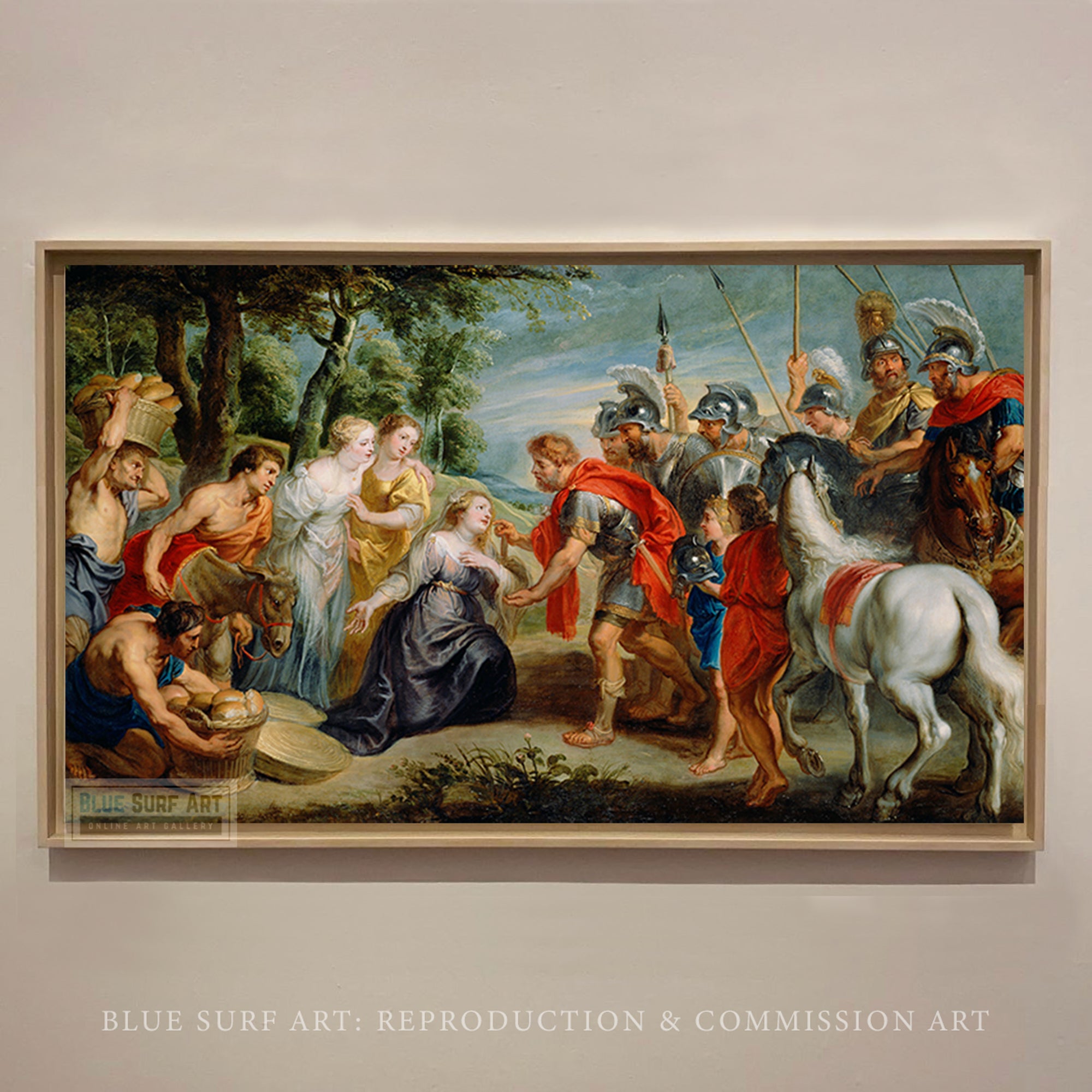 The Meeting of David and Abigail by Peter Paul Rubens -1