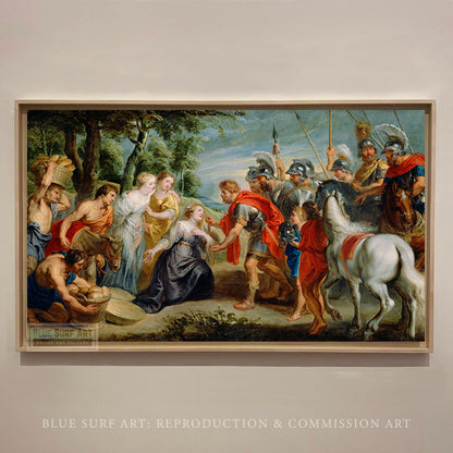 The Meeting of David and Abigail by Peter Paul Rubens -1