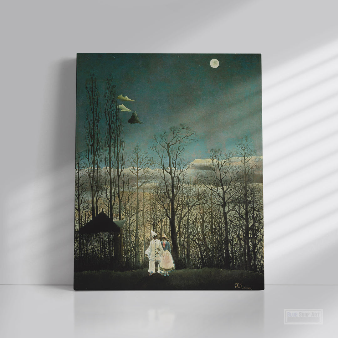 A Carnival Evening, 1886 by Henri Rousseau. 100% Handmade Reproduction - 2