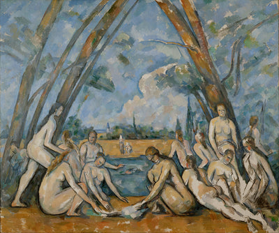The Bathers by Paul Cezanne Reproduction for Sale - Blue Surf Art