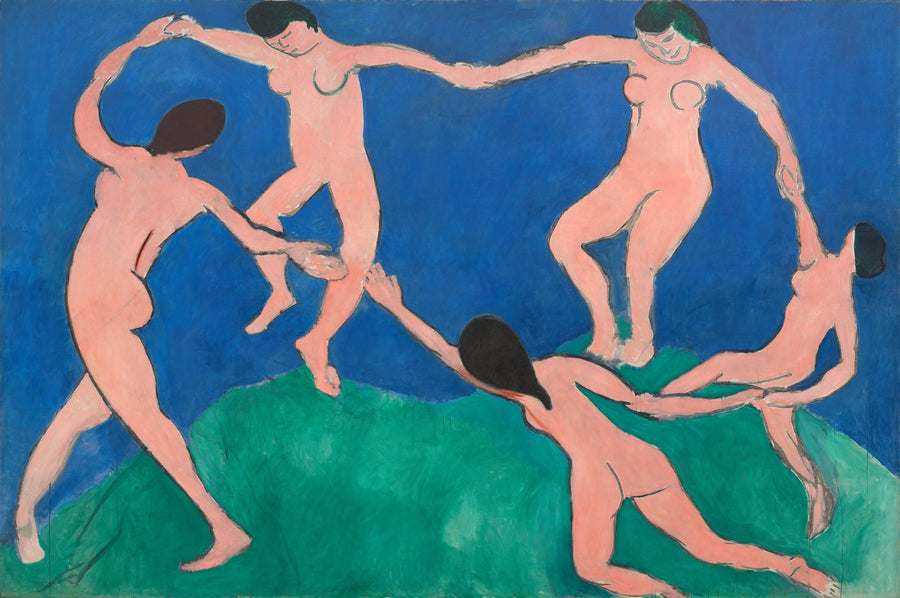 Dance (I) Painting by Henri Matisse Oil on Canvas Reproduction by Blue Surf Art