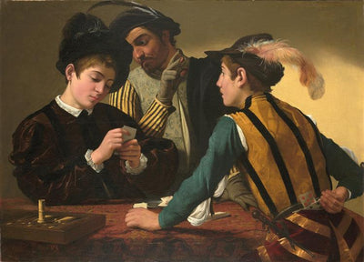 Cardsharps by Caravaggio