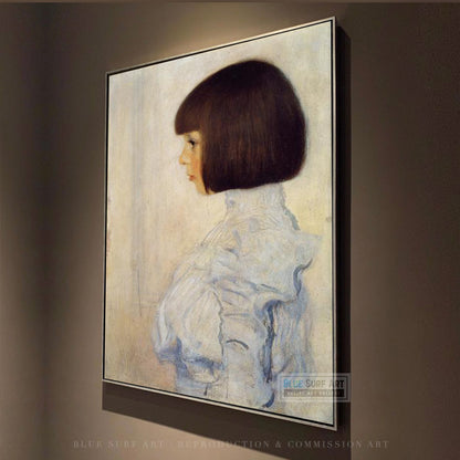 Portrait of Helene Klimt by Gustav Klimt Reproduction for Sale