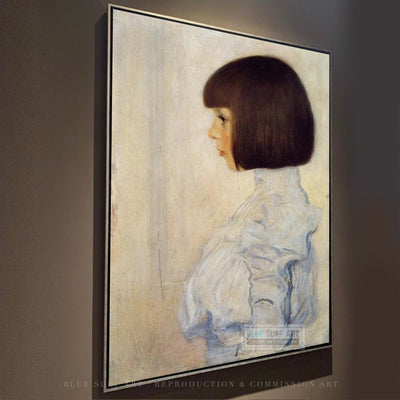 Portrait of Helene Klimt by Gustav Klimt Reproduction for Sale