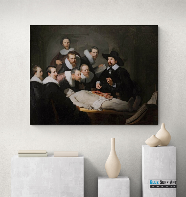 The Anatomy Lesson of Dr. Nicolaes Tulp by Rembrandt Harmenszoon van 