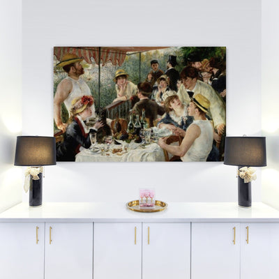 Luncheon of the Boating Party by Pierre-Auguste Renoir  I  Blue Surf Art 3