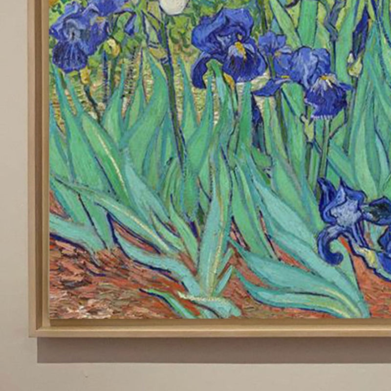 Irises by Vincent Van Gogh. Reproduction by Blue Surf Art