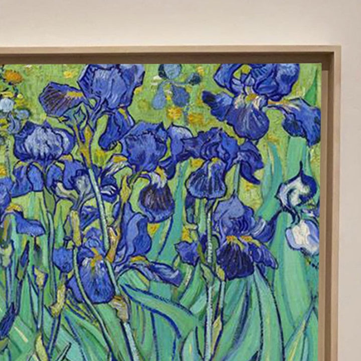 Irises by Vincent Van Gogh. Reproduction by Blue Surf Art