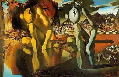 Metamorphosis of Narcissus by Salvador Dalí Reproduction for Sale by Blue surf Art