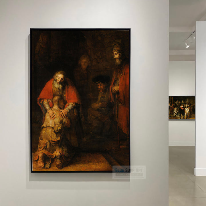 The Return of the Prodigal Son by Rembrandt Reproduction for Sale 3