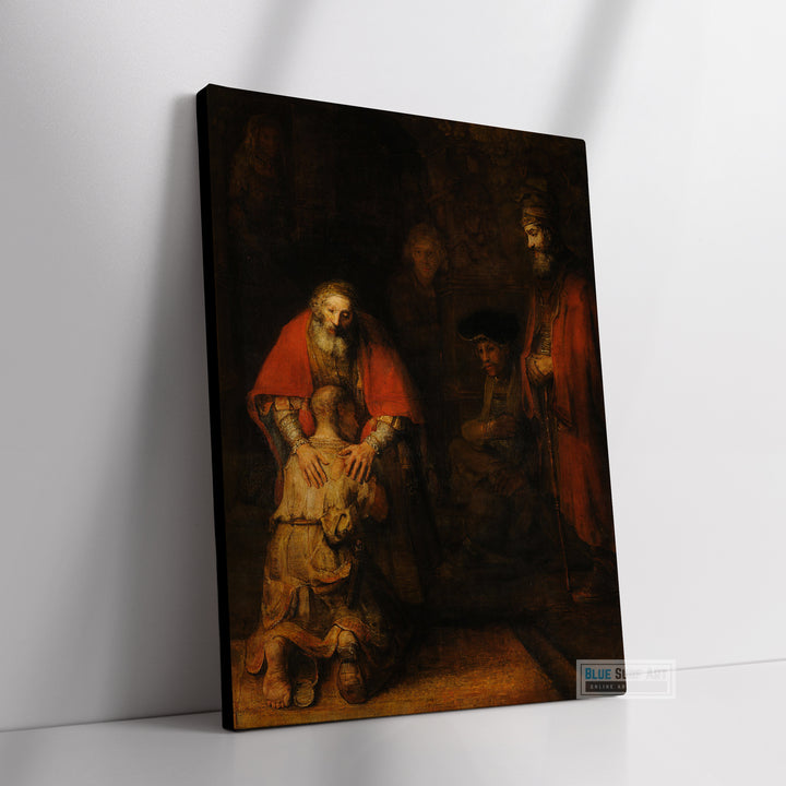 The Return of the Prodigal Son by Rembrandt Reproduction for Sale 4