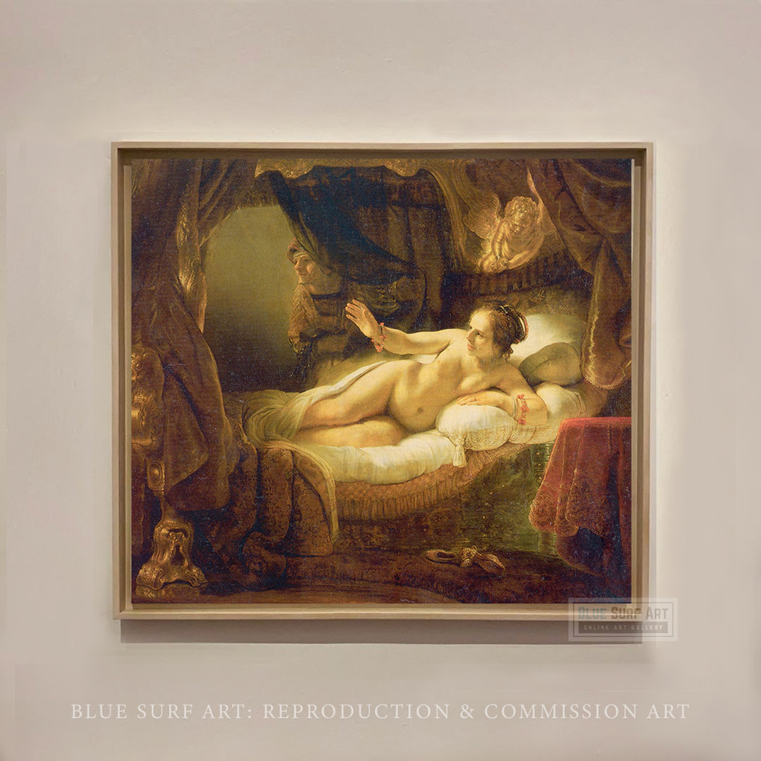 Danaë by Rembrandt Reproduction for Sale Original Oil on Canvas 1