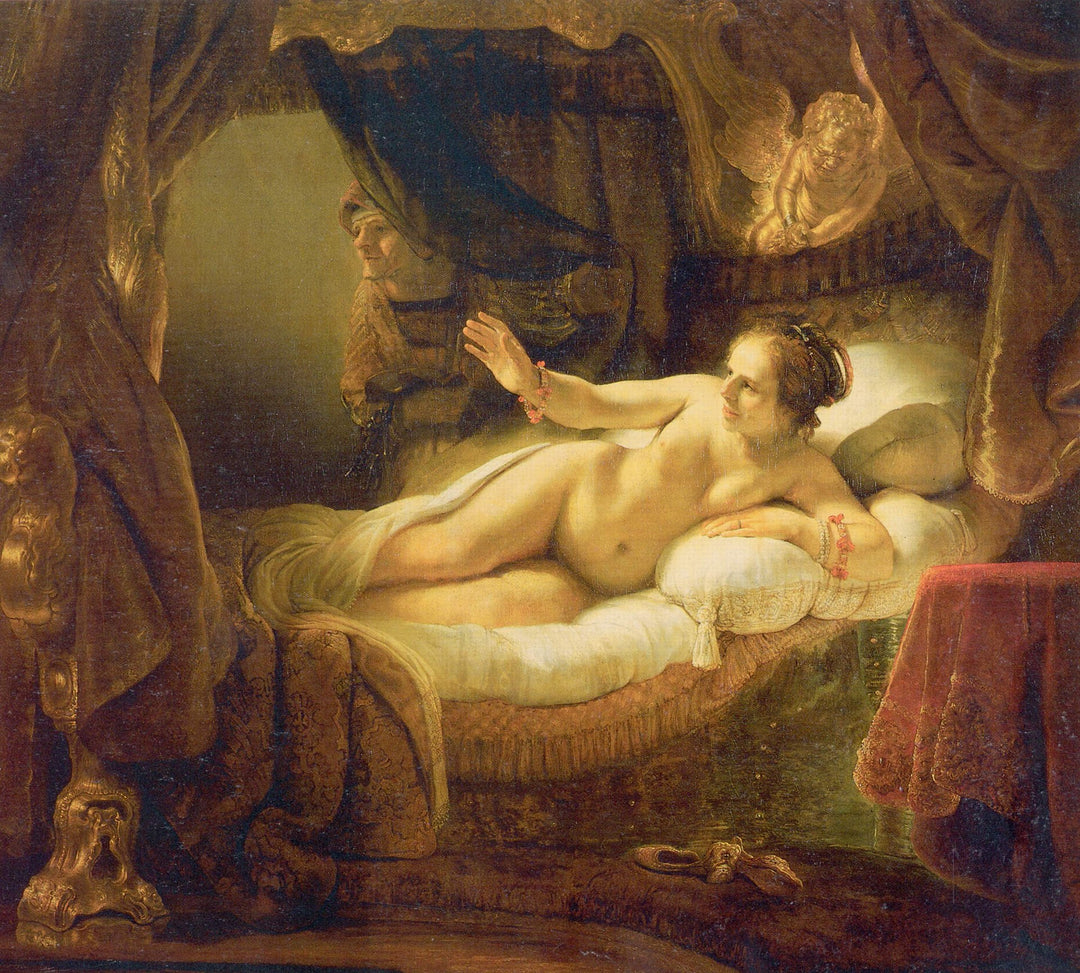 Danaë by Rembrandt Reproduction for Sale Original Oil on Canvas