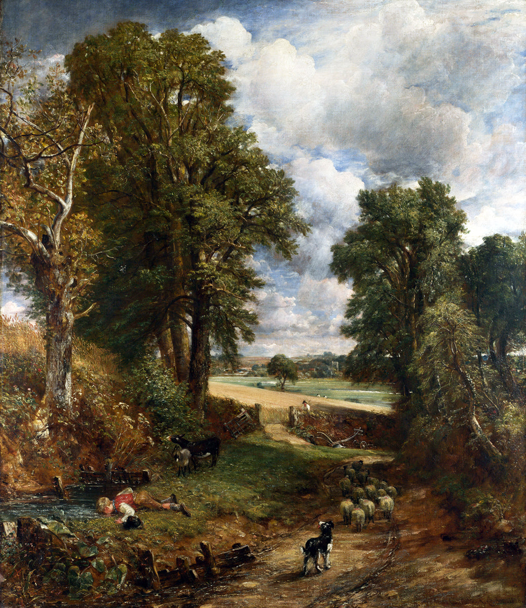 The Cornfield by John Constable Reproduction Painting for Sale - Blue Surf Art