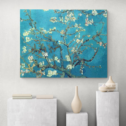 Branches of Almond tree in Bloom. Saint-Remy by Vincent Van Gogh