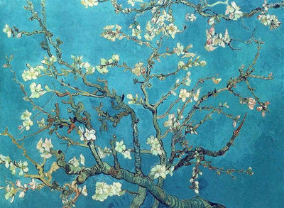 Branches of Almond tree in Bloom. Saint-Remy by Vincent Van Gogh - Blue Surf Art