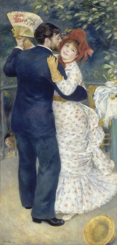 Dance in the Country by Pierre-Auguste Renoir Reproduction for Sale by Blue Surf Art